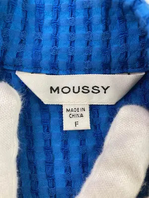 MOUSSY/マウジー/シャツ/ブラウス/トップス/ブルー/F