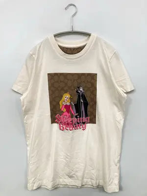 Disney/ディズニー/Tシャツ/カットソー/トップス/アイボリー/X SMALL