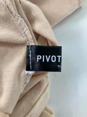 PIVOT DOOR/ピボットドア/Tシャツ/カットソー/トップス/ベージュ