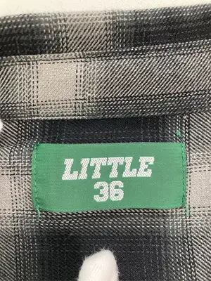 LITTLE/シャツ/ブラウス/トップス/ブラック/L