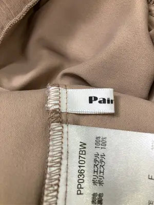 Pair Pair/ペアペア/シャツ/ブラウス/トップス/ブラウン/F