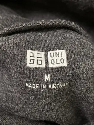 UNIQLO/ユニクロ/Tシャツ/カットソー/トップス/グレー/M