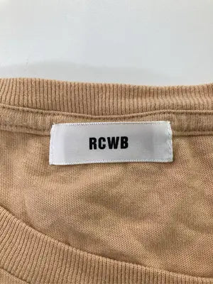 RCWB/Tシャツ/カットソー/トップス/ベージュ/FREE