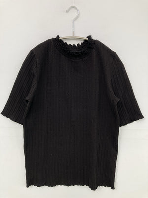 Tシャツ/カットソー/トップス/ブラック/M