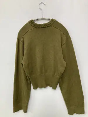 ZARA/ザラ/ニット/セーター/トップス/カーキ/M
