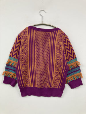 Evris/エヴリス/ニット/セーター/トップス/パープル/F