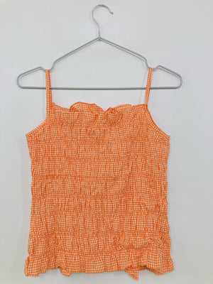 INGEBORG/インゲボルグ/キャミソール/トップス/オレンジ/S
