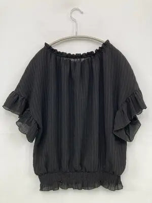 Tシャツ/カットソー/トップス/ブラック