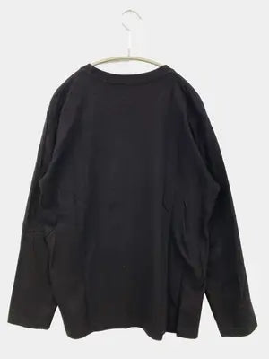 BASIC T-SHIRT/Tシャツ/カットソー/トップス/ブラック/L