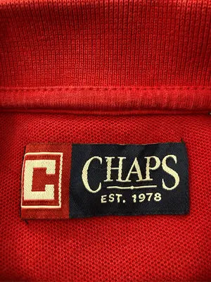 CHAPS/チャップス/ポロシャツ/トップス/レッド/S