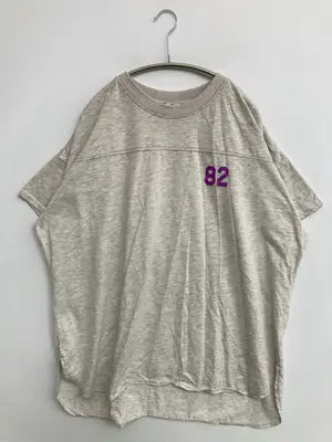 aquaist/アクアイスト/Tシャツ/カットソー/トップス/グレー/M
