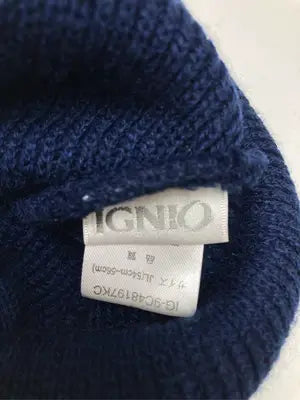 IGNIO/イグニオ/ニットキャップ/ビーニー/帽子/ネイビー/JL(54cm-56cm)