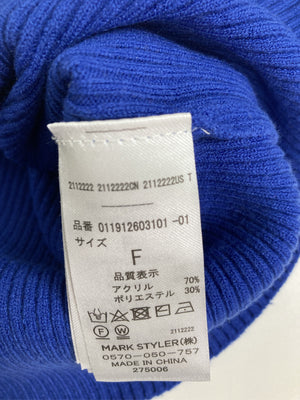 MURUA/ムルーア/ニット/セーター/トップス/ブルー/F