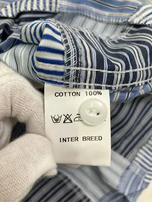 INTERBREED/シャツ/ブラウス/トップス/ブルー/M