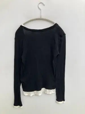 ZARA/ザラ/Tシャツ/カットソー/トップス/ブラック/M