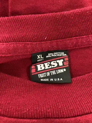 BEST/ベスト/Tシャツ/カットソー/トップス/レッド/XL