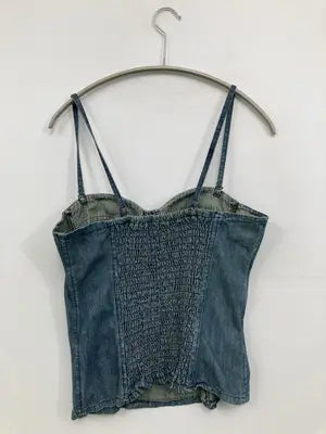 Charlotte Russe/キャミソール/トップス/グレー/M