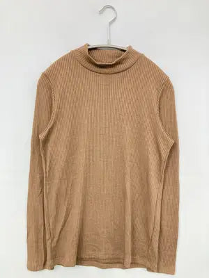 UNIQLO/ユニクロ/ニット/セーター/トップス/ブラウン/L