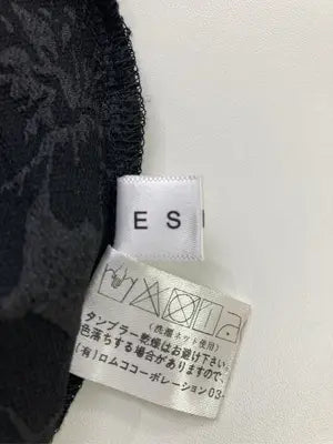 ESCA/スカート/スカート/ブラック