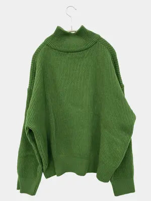GARMENTS/ガーメンツ/ニット/セーター/トップス/グリーン