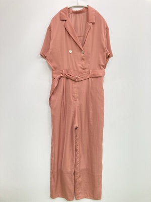 PAGEBOY/ペイジボーイ/つなぎ/オールインワン/オールインワン・サロペット/ピンク/F