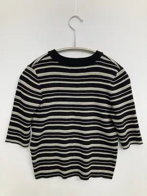 AZUL by MOUSSY/アズールバイマウジー/ニット/セーター/トップス/ブラック/S
