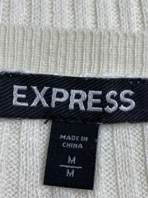 EXPRESS/エクスプレス/ニット/セーター/トップス/アイボリー/M
