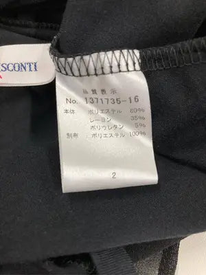 GALLERY VISCONTI/ギャラリービスコンティ/Tシャツ/カットソー/トップス/ブラック/2