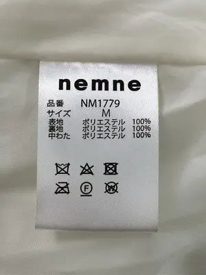 nemne/ネンネ/ダウンジャケット/コート/ジャケット/アウター/ホワイト/M