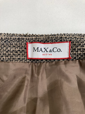 MAX&Co./マックスアンドコー/ショート/ミニスカート/スカート/ベージュ