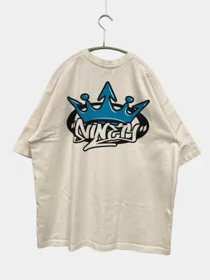 9090/ナインティナインティ/Tシャツ/カットソー/トップス/ホワイト/L