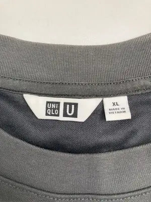UNIQLO U/ユニクロユー/Tシャツ/カットソー/トップス/グレー/XL