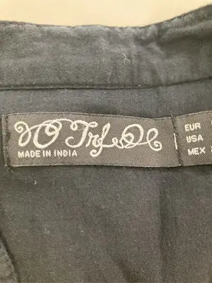 ZARA TRF/シャツ/ブラウス/トップス/ブラック/USA M