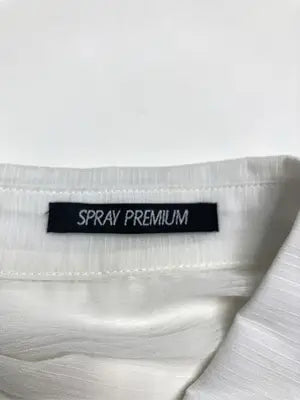 SPRAY PREMIUM/スプレイプレミアム/シャツワンピース/ワンピース/ドレス/ホワイト