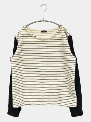 L'espoir/レスポワール/Tシャツ/カットソー/トップス/アイボリー/M