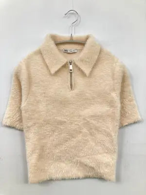 ZARA/ザラ/シャツ/ブラウス/トップス/ベージュ/EUR S