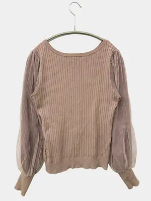NATURAL BEAUTY BASIC/ナチュラルビューティーベーシック/ニット/セーター/トップス/ベージュ/FR
