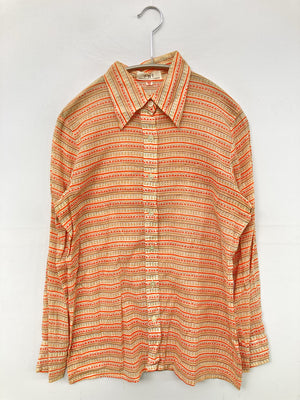 FBI/シャツ/ブラウス/トップス/オレンジ/76