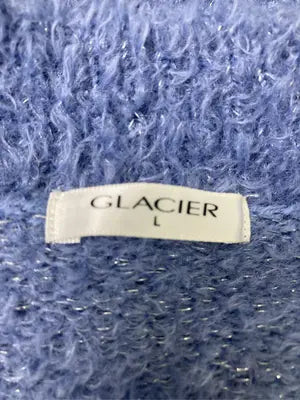 GLACIER/グラシア/カーディガン/ボレロ/トップス/ブルー/L