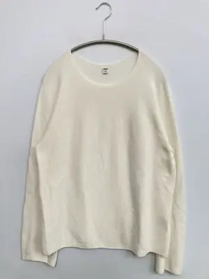 UNIQLO/ユニクロ/ニット/セーター/トップス/ホワイト/L