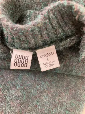 UNIQLO U/ユニクロユー/ニット/セーター/トップス/グリーン/L
