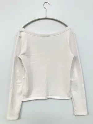 ZARA/ザラ/Tシャツ/カットソー/トップス/ホワイト/EUR L/USA L/MEX 30