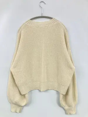 BROWNY STANDARD/ブラウニースタンダード/ニット/セーター/トップス/アイボリー/F