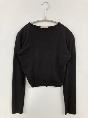 MORETHAN YESTERDAY/Tシャツ/カットソー/トップス/ブラック