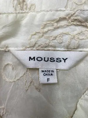 MOUSSY/マウジー/シャツ/ブラウス/トップス/アイボリー/F