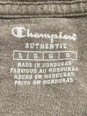 Champion/チャンピオン/Tシャツ/カットソー/トップス/ブラック/L