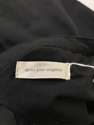 apres jour mignon/アプレジュールミニョン/シャツワンピース/ワンピース/ドレス/ブラック/F
