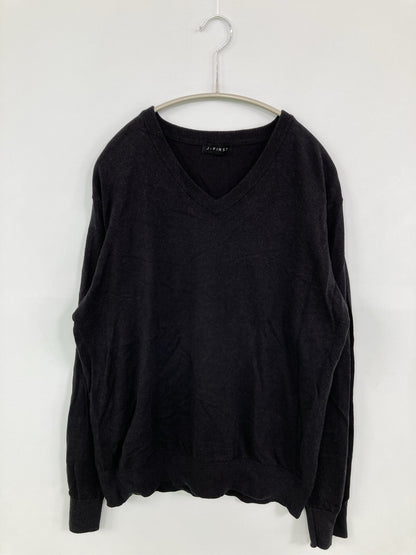 J-FIRST/ニット/セーター/トップス/ブラック/L