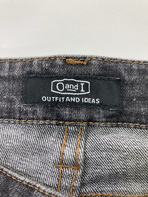 O and I/デニムパンツ/パンツ/グレー/34