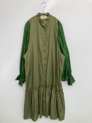 POPPY/ポピー/シャツワンピース/ワンピース/ドレス/ライトグリーン/S